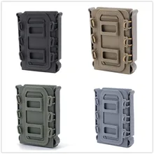 Военный Тактический охотничий одиночный Molle 5,56 7,62 подсумок для Molle пояса Охотничьи аксессуары страйкбол одиночный Mag кобура