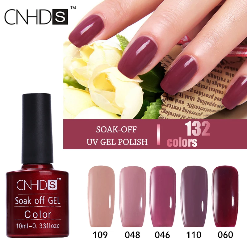 

CNHIDS 132 Colors Gel Nail Polish Professional Long-Lasting Led UV Nude Gel Polish Soak-Off Varnish Gel Nail 8ml Gel Lacquer