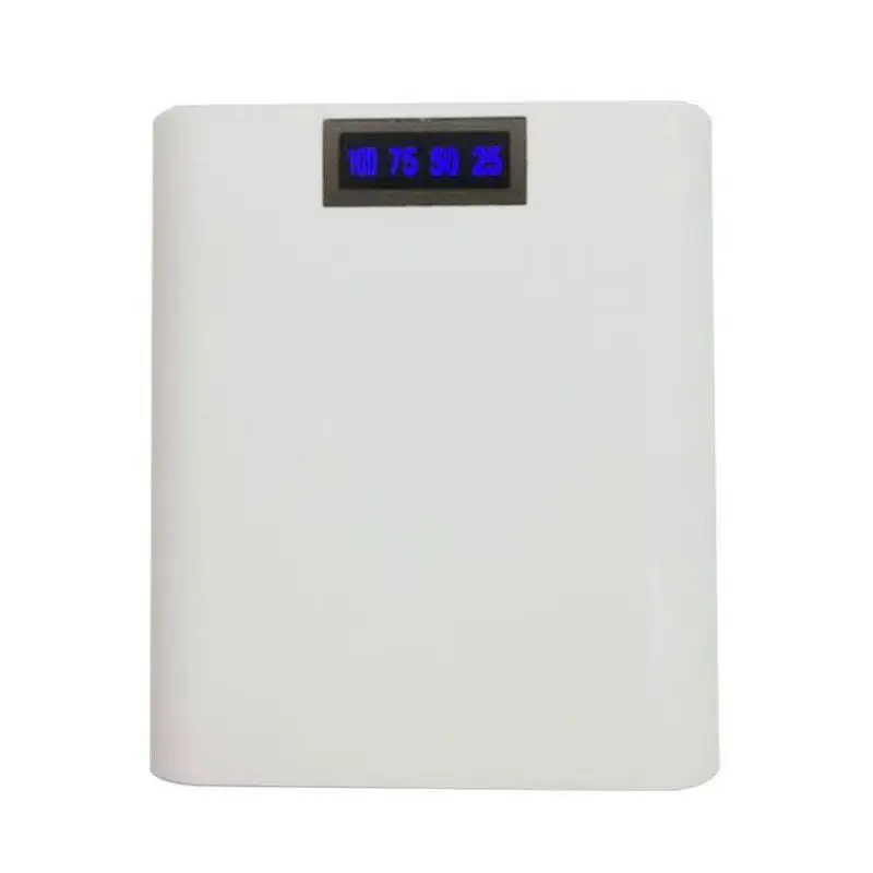 

Portable LCD USB Power Bank Box 4X18650 Batteries Charger 12000 mah 5V Powerbank Case For Phone X 8 7 6 Charger Case Kit #
