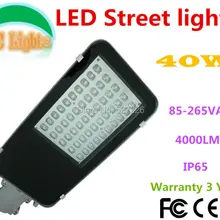 110 В 220 В 40 Вт ВОДИТЬ Уличные фонари IP65 Свет Сада CE RoHS Применить Дорога Улица Парк Plaza Сообщества 12 Шт./лот