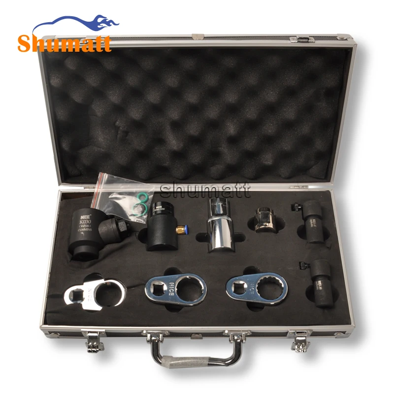 

Common Rail Tool for Diesel Engine Fuel Injector Valve Assy Removel Dismounting Disassemble Oil Collector Repair Kit