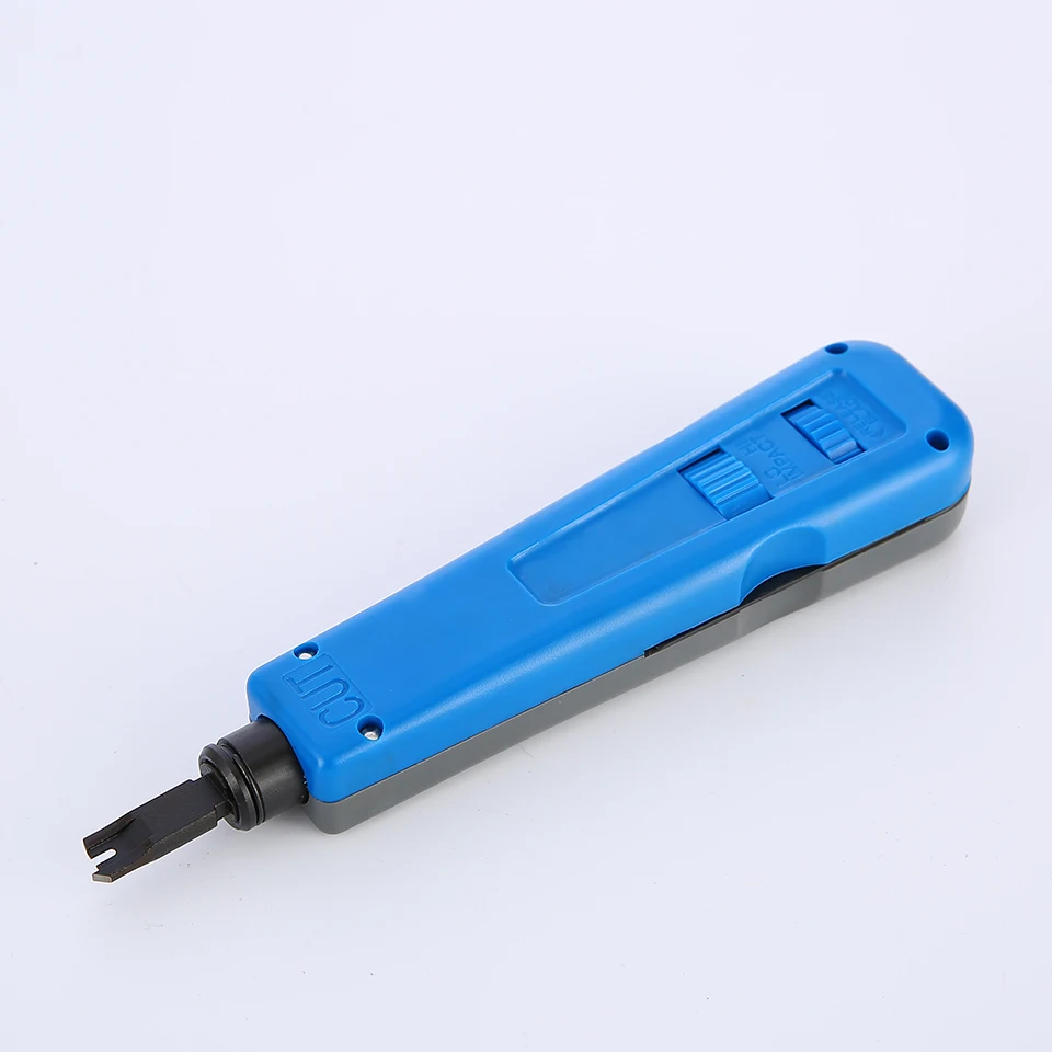 DH Punch down tool 110 &amp 66 blades network wire/telephone cable puncher cutter hand tooll | Инструменты