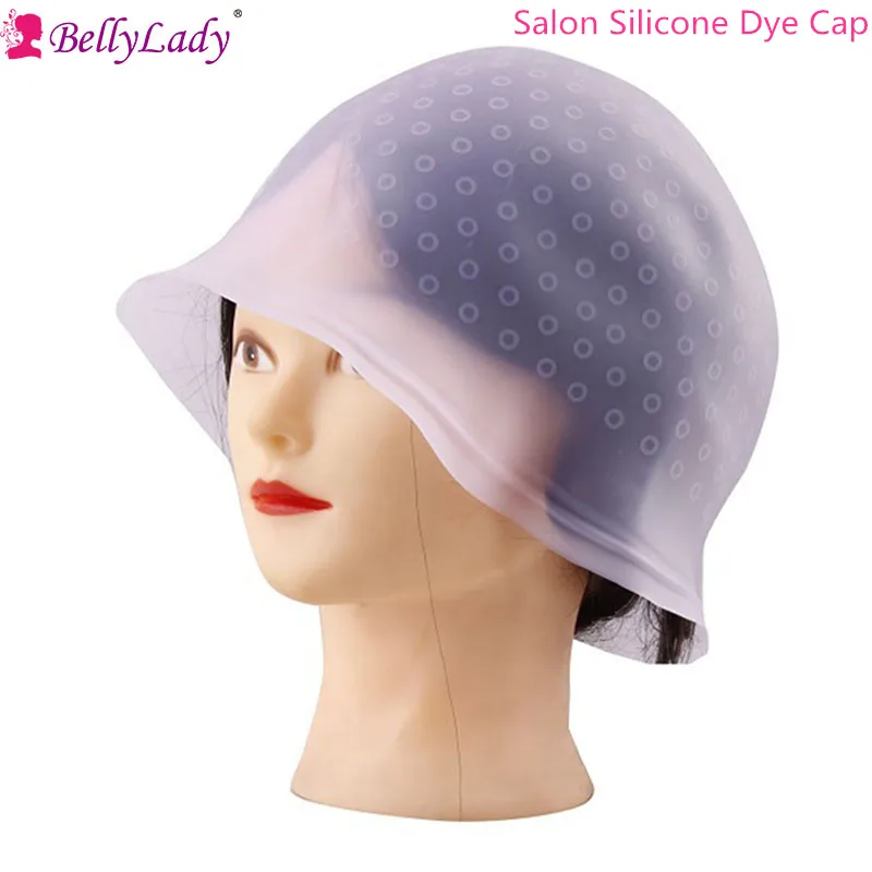 BellyLady Professional Salon Silicone Dye Cap Hook Reusable Hair