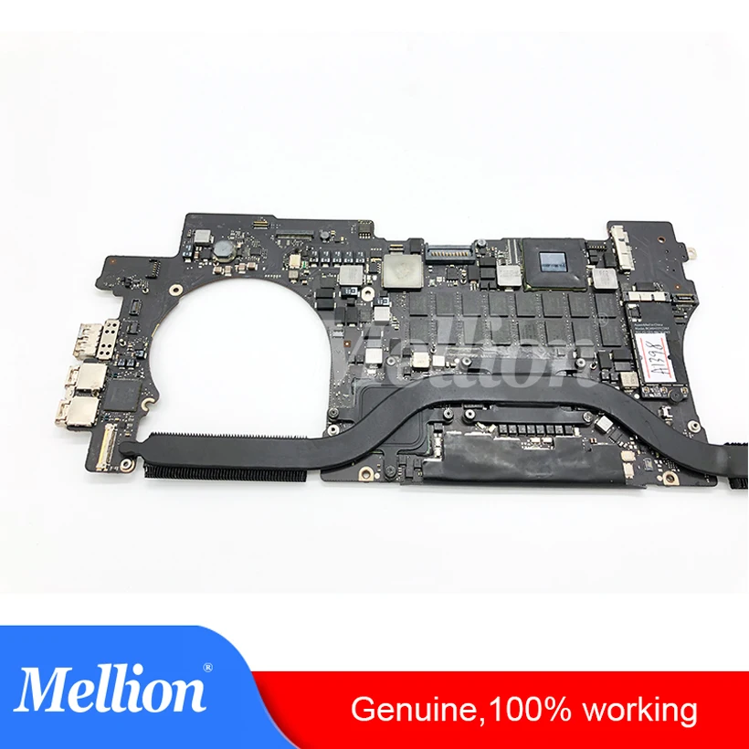 Genuine Used A1398 Laptop Motherboard A1398 For MacBook Pro 15’’ 2.2GHz Core i7 16G 256G SSD Mid Notebook Logic Board