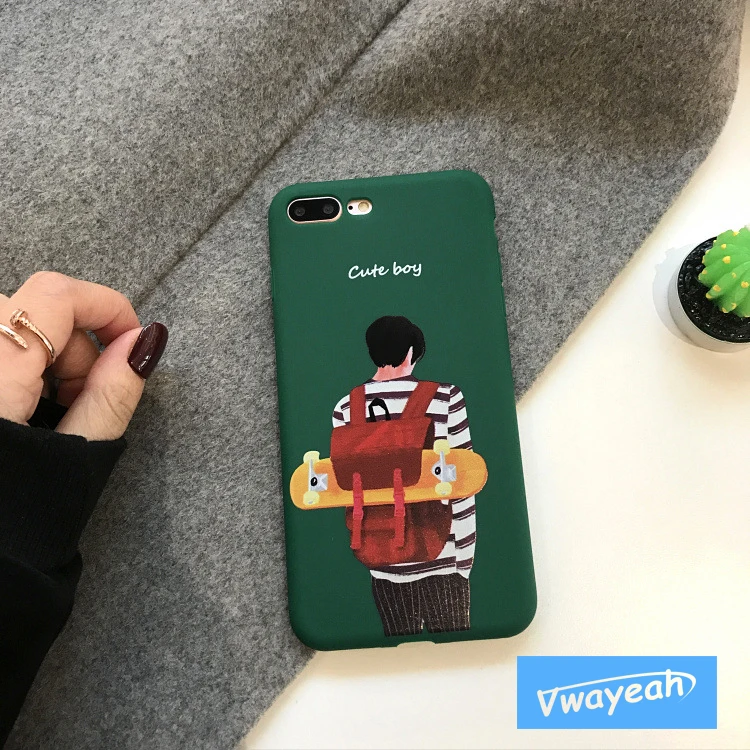 Lovers Student Pretty Girl Cute Boy Case (4)