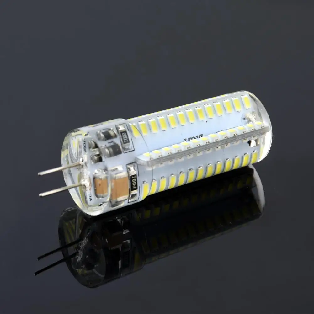 TSLEEN светодиодный G4 3014 SMD 3 Вт 5 Вт 6 Вт 8 Вт 9 Вт DC 12 В 220 В светодиодный галогенный светильник g4 светодиодный 12 В кукурузные лампы силиконовые люстры освещение