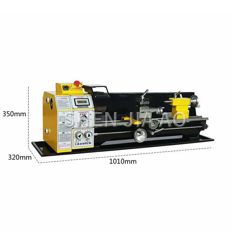 Небольшой токарный станок механическая обработка металла многофункциональный бытовой станок 220 В деревообрабатывающий обычный микро-станок