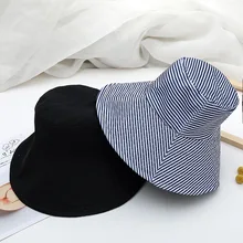 Хлопковая двухсторонняя одежда Панама для рыбака шляпа уличная дорожная шляпа складные шляпы от солнца для мужчин и женщин 23