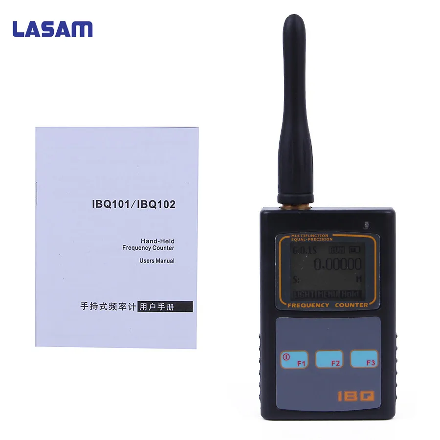 IBQ102 Portable Frequency Counter Scanner Meter 10Hz-2.6GHz for Walkie Talkie Transceiver Handheld Two Way Ham Radio Station IBQ102 Portable Frequency Counter Scanner Meter 10Hz-2.6GHz for Walkie Talkie Transceiver Handheld Two Way Ham Radio Station