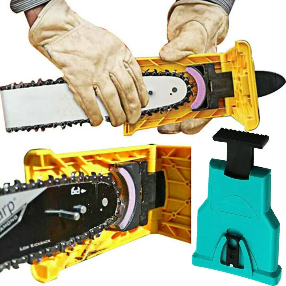 

Easy File Chainsaw Teeth Chain Sharpener Tool Sharpening for Woodworking 16-20Inch Saw Chain Sharpening System
