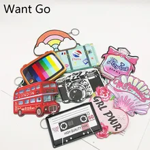 Хотите пойти с рисунком героев из мультфильма; Для женщин портмоне небольшие Кожаные ботфорты до середины мешочек для мелочи на замочке для девочек маленький кошелек, Сумочка чехол большой Ёмкость сумка для хранения