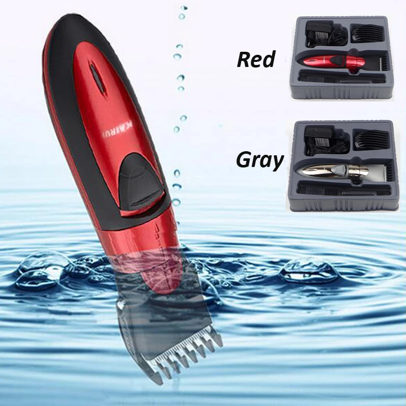 Professional Electric Hair Clipper Rechargeable Hair Trimmer Hair Cutting Machine...