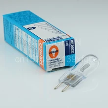 Галогенная лампа OSRAM 64465U 24 В 150 Вт GY6.35 3000K 2000H подходит для промышленного тестирования и оптического контроля оборудования