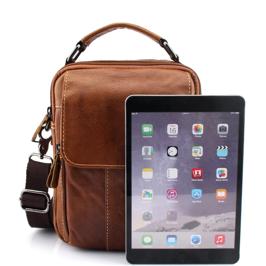 bolsa de negócios masculino ombro Abacamento / Decoração : Nenhum
