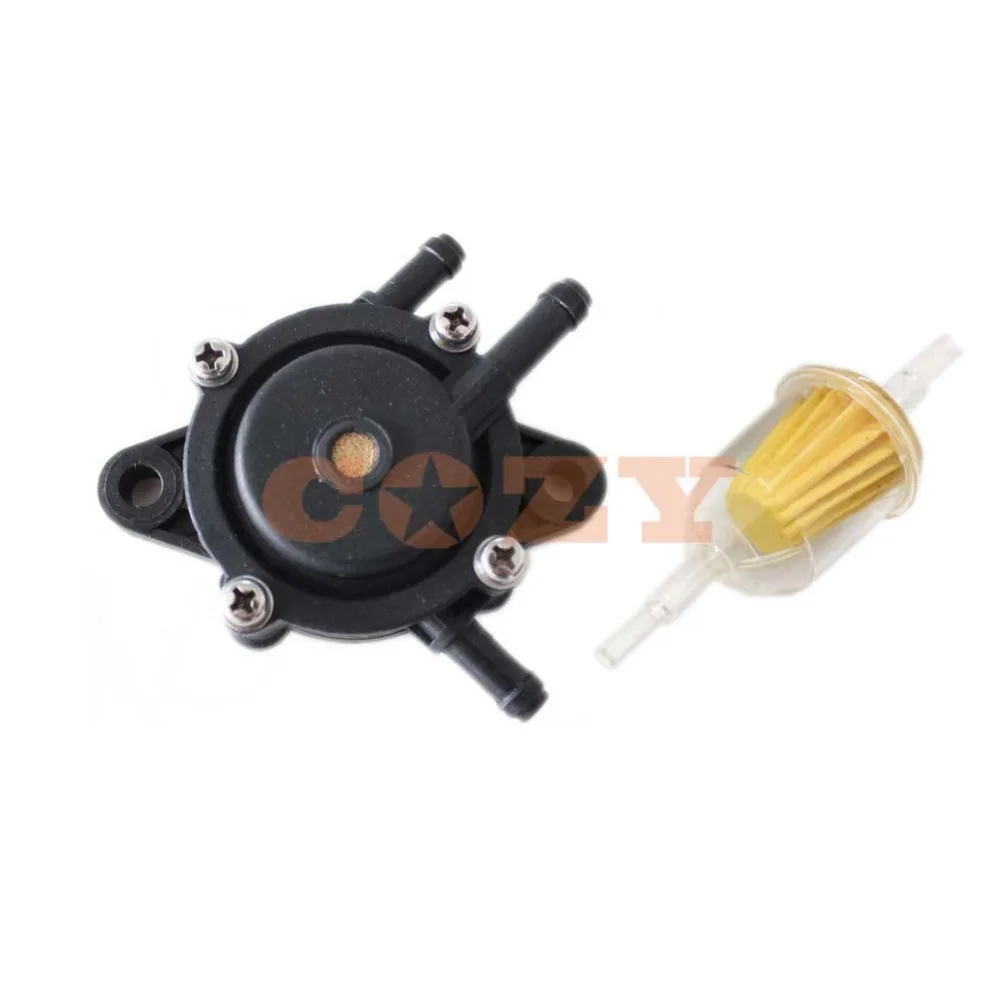 1/4" Fuel Filter Fuel Pump For Kohler John Deere Kawasaki Briggs 808656 2439316S 49040 7001 M138498 M145667-in Lawn Mower from Tools on Aliexpress.com ...
