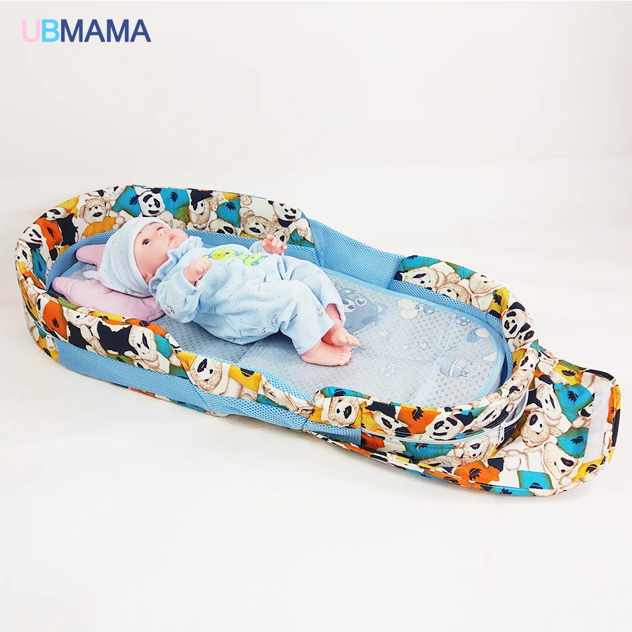 Produto do Bebê Berço do Bebê Bolsa do Bebê Recém-nascido Cama Dobrável Espessamento Portátil Berço Viagem Mod. 261773 19 Mamãe e Bebê