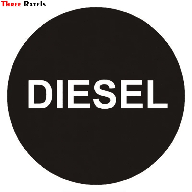 Three Ratels TZ 1418 13x13см Diesel наклейки на авто машину автонаклейка стикер|Наклейки