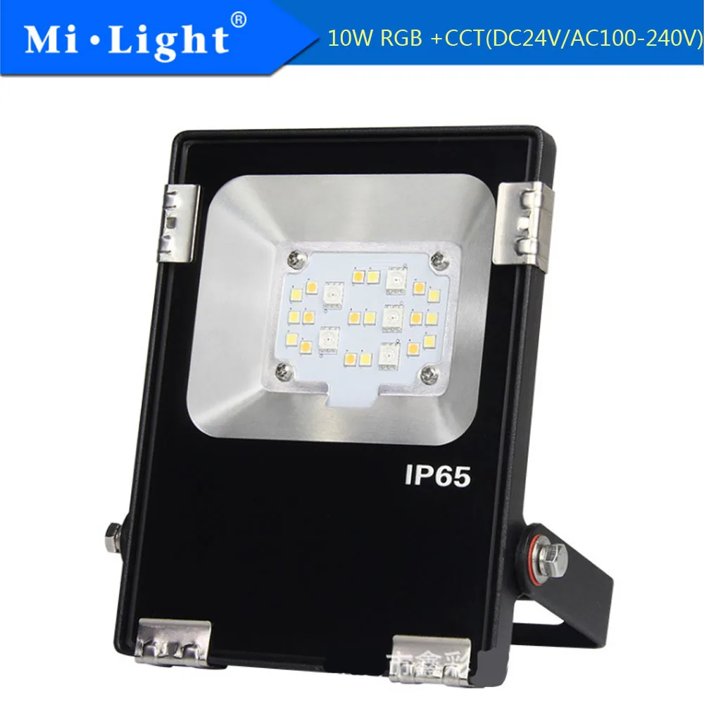 Светодиодный прожектор Milight FUTT05/FUTT06 10 Вт RGB + CCT водонепроницаемый IP65 светодиодная
