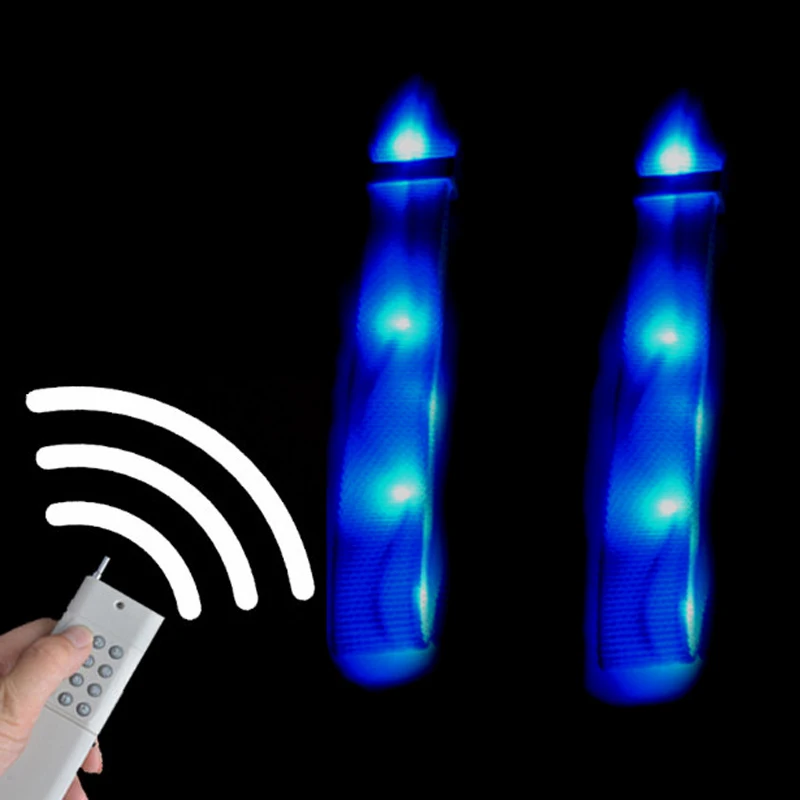 LED RGB браслеты светящиеся вспышки освещения нейлоновый браслет с 12 клавишами
