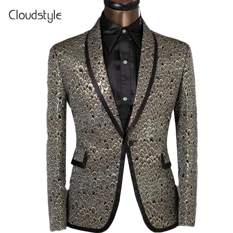 2018 XS 6XL Slim Fit Blazer Men Suits Performance Tuxedo Party Prom