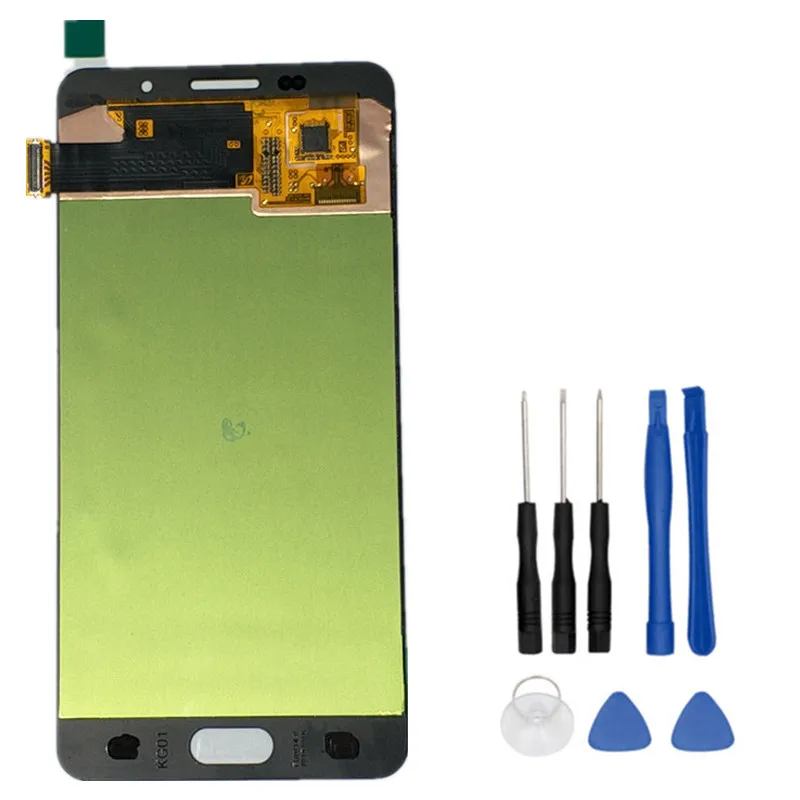 

Original Amoled Replacment For Samsung Galaxy A5 2016 A510 A510F LCD DisplayTouch Screen Digitizer Assembly+Tools