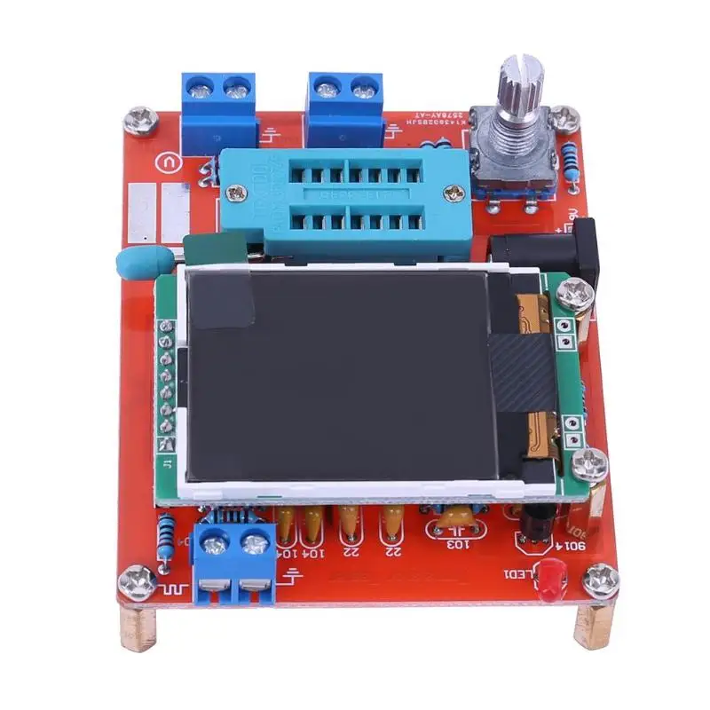 

Multifunctional Tester GM328 Transistor Tester Capacitance Voltage Meter Frequency Measurement Instrument PWM Square Wave