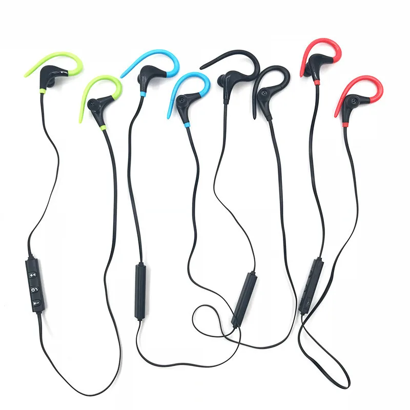 Спортивные bluetooth наушники беспроводные с крючком Auriculares Bluetooth V4.1 стерео Бас для