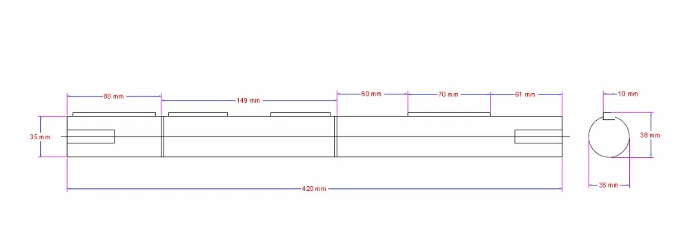 Изготовленный На Заказ двойной выходной вал диаметром 35 мм для NMRV090 червячный редуктор