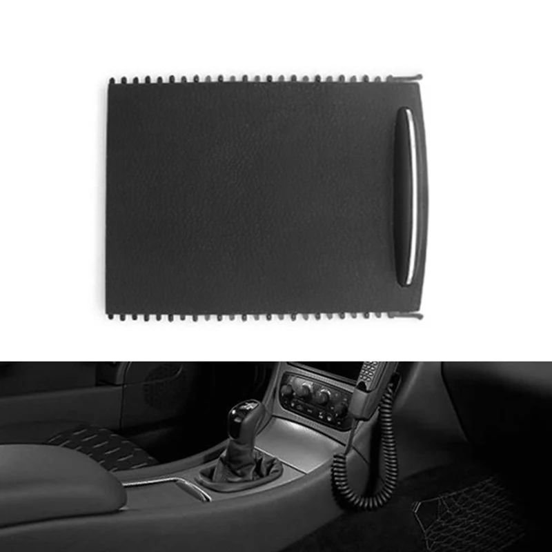 Car Center Console Cup Holder Roller Blind Console Cover Tray For Mercedes-Benz W203 Cup Holder Roller Blind