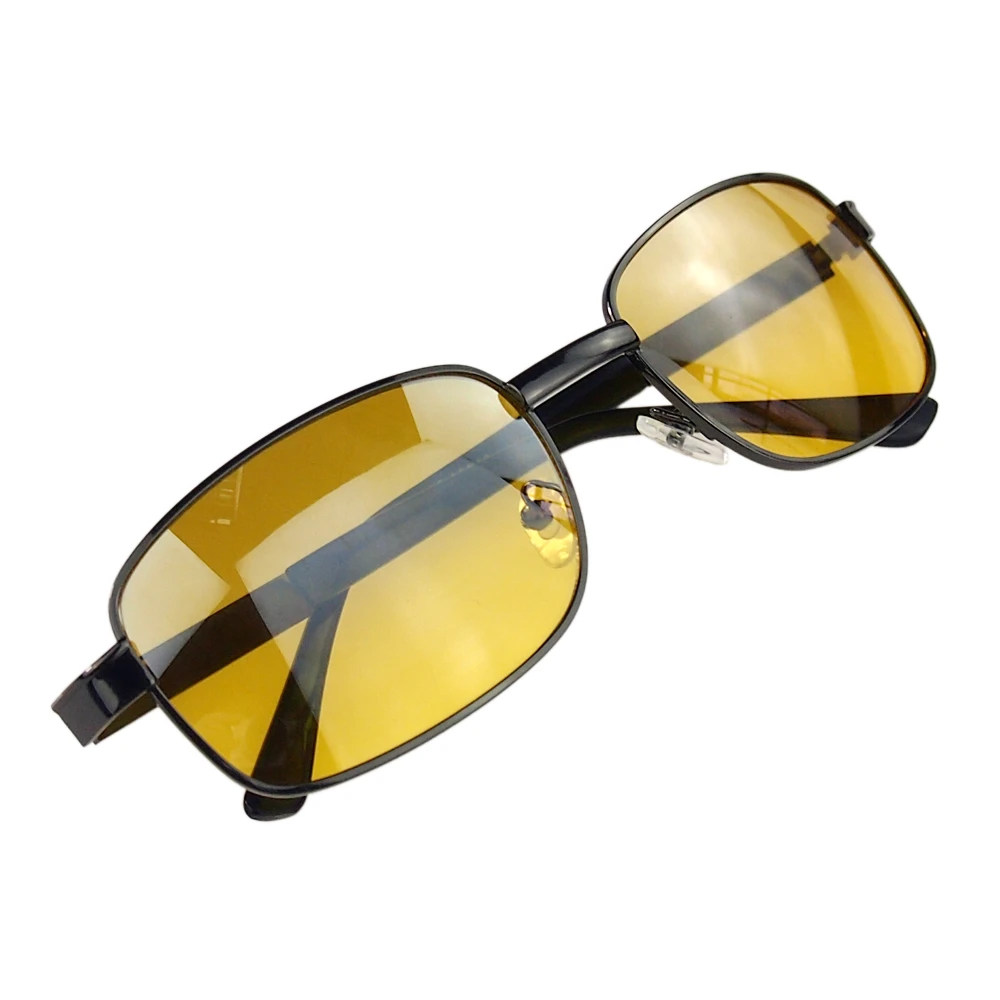 ray ban sunglasses women Classic Night Vision Driving matal Sunglasses Eye-glasses yellow lens designer sunglasses