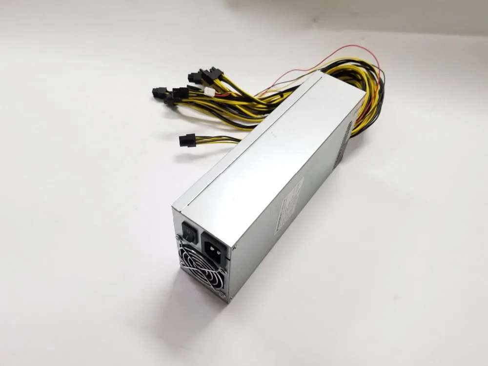 Высококачественный источник электропитания 2500 w 12 V 183A выход 6PIN * 10 Antminer S7 S9 D3 A3 Байкал X10 гигантский-B WhatsMiner M1 M2 M3 M3X