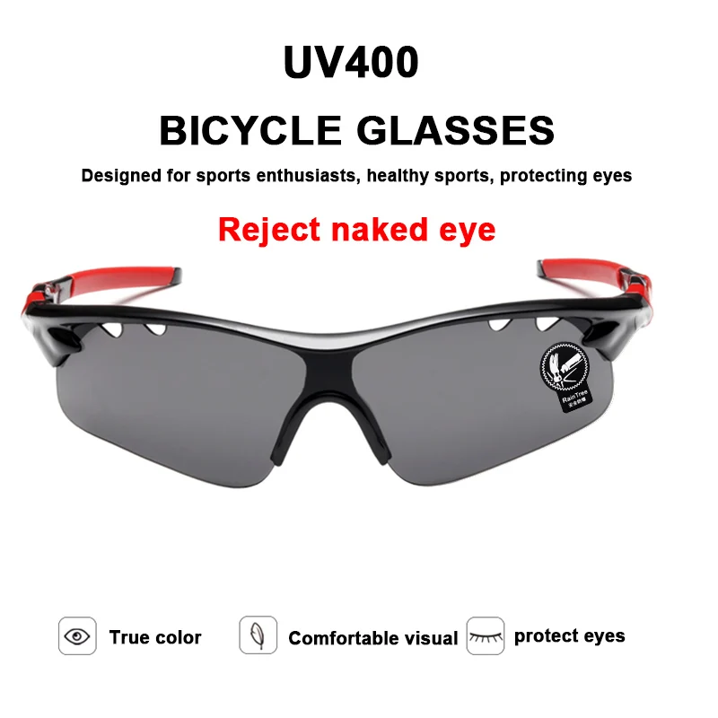 الدراجات نظارات UV400 النظارات الشمسية الرجال في الهواء الطلق الرياضة الأشعة فوق البنفسجية حماية ل الجبلية الطريق الدراجة دراجة الصيد نظارات ...