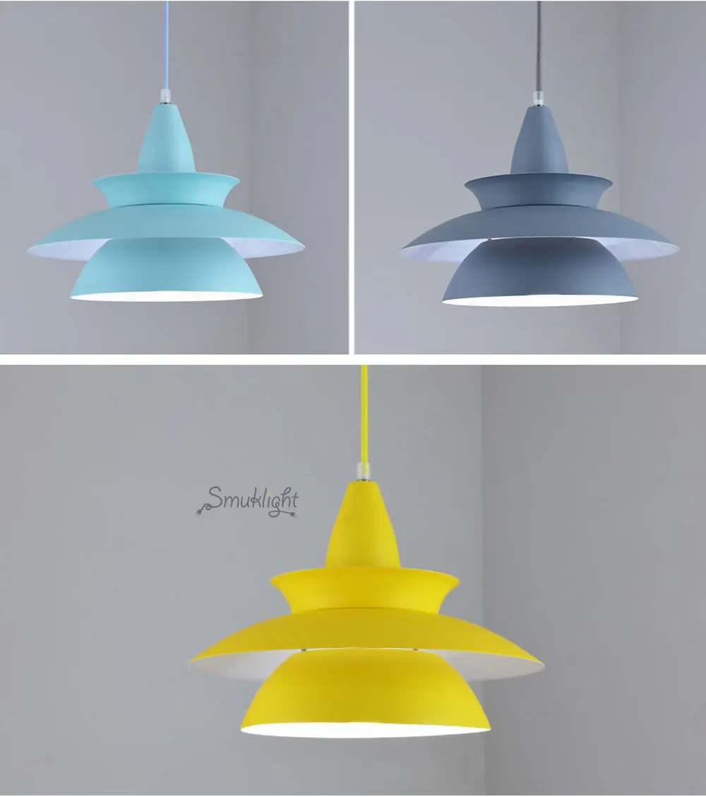 简约吊灯铝材灯具6色_10