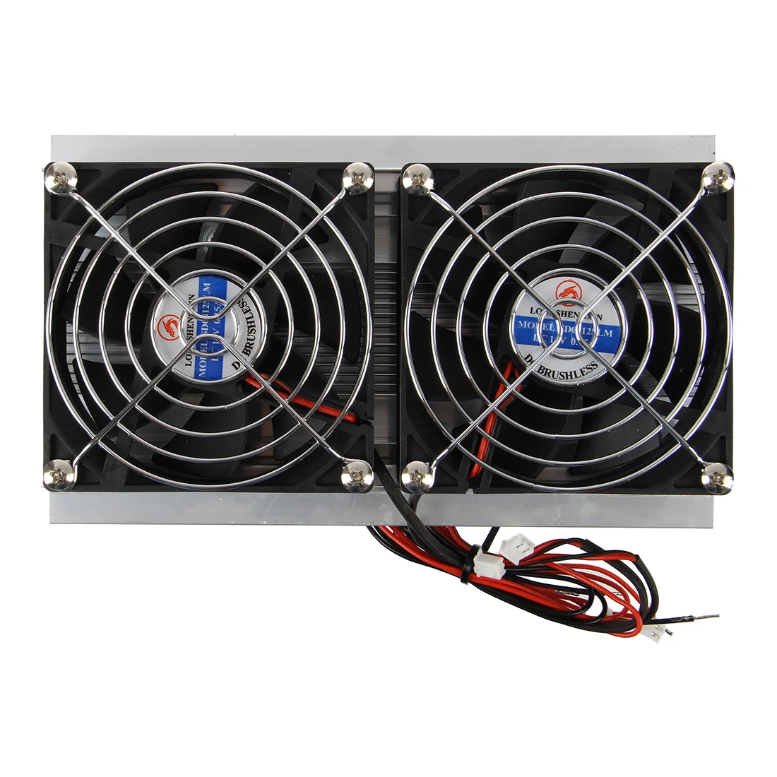 AC 12V 10A 120W термоэлектрический Пельтье комплект системы охлаждения холодильника кулер двойной вентилятор DIY