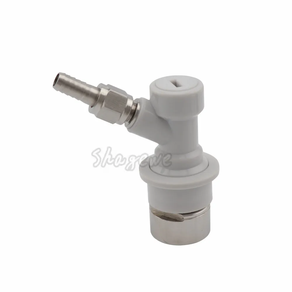 Homebrew Beer Keg Coupler Adapter Ball Lock Disconnect Conversion Kit G58 Thread Ball Lock Post and Swivel Nut (10)