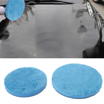 

Car Microfiber Buff Sponge Polishing Plated Crystal Pad For Rotary DA Polishers