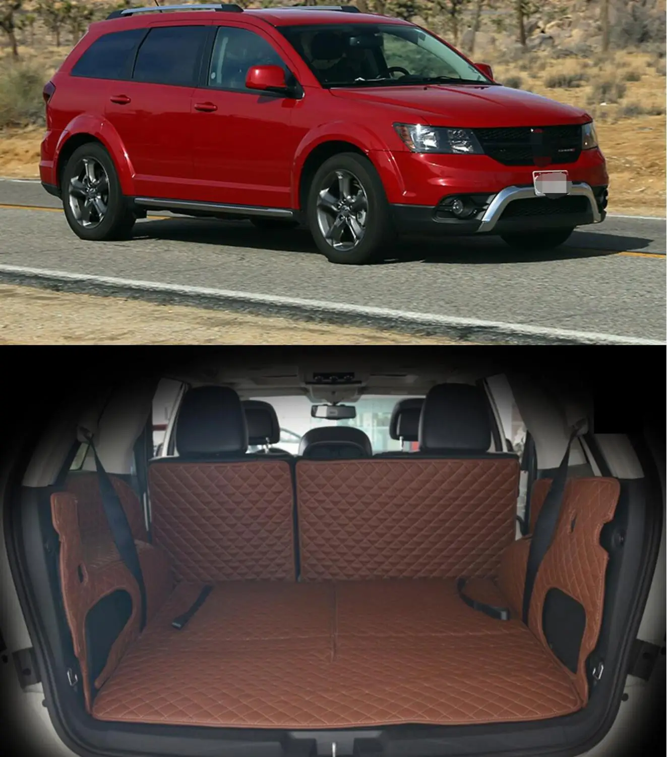 Fiber Leather Car Trunk Mat For Dodge Journey 2008 209 2009 2010 2011 2012 2013 2014 2015 2016 2017 2018 Car Accessories Chromium Styling Aliexpress