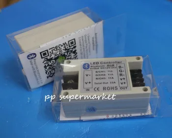 

Bluetooth RGB led Controller Ios android Smartphone BT Wireless DC 12V 24V 33A Led Strip Free Shipping