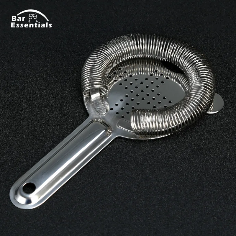 Useful Stainless Steel Cocktail Shaker Wire Mixed Drink Ice Strainer