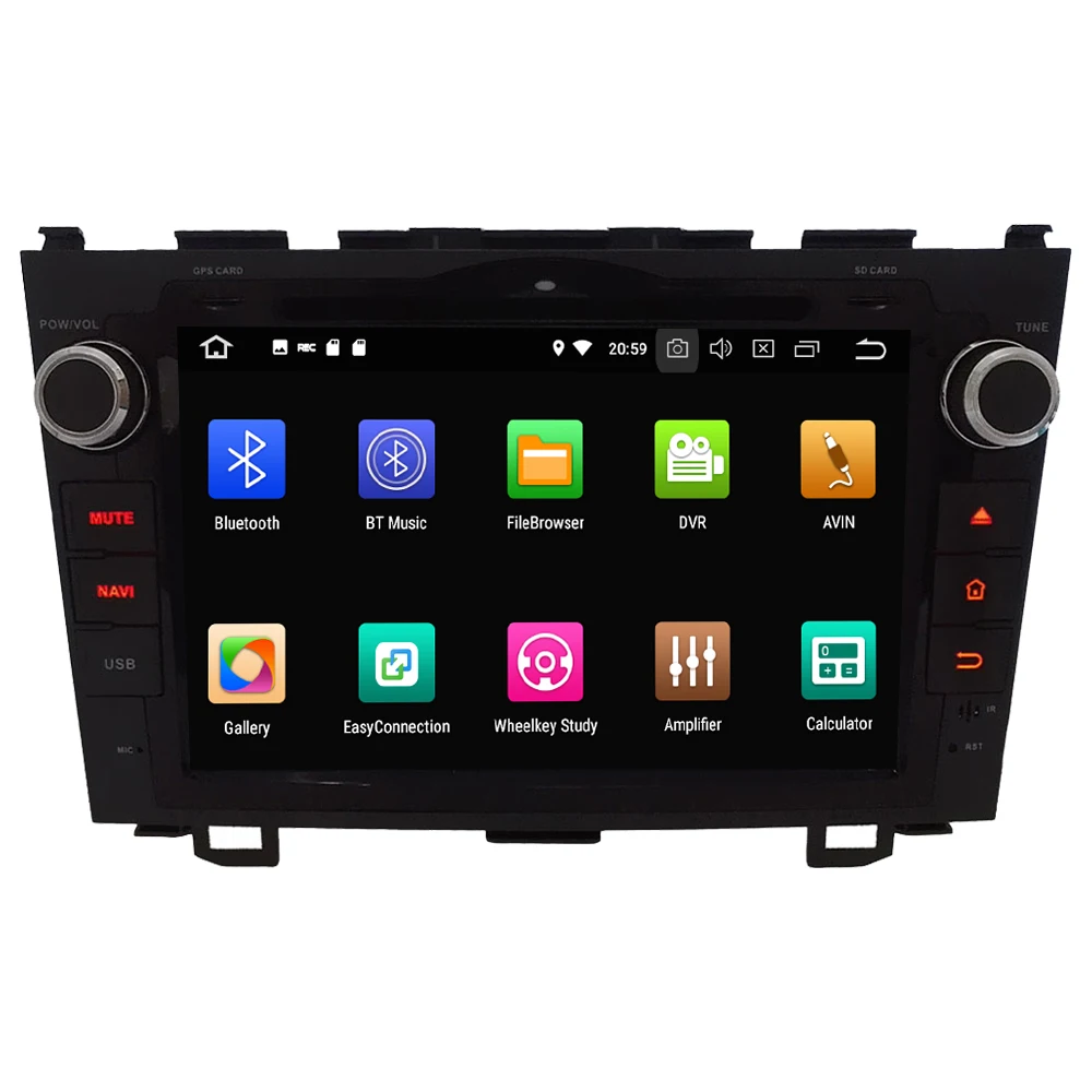 Flash Deal KLYDE 8" 4G WIFI Android 8.0 Octa Core PX5 4GB RAM 32GB ROM Car DVD Multimedia Player Stereo Radio For Honda CRV CR-V 2006-2011 1