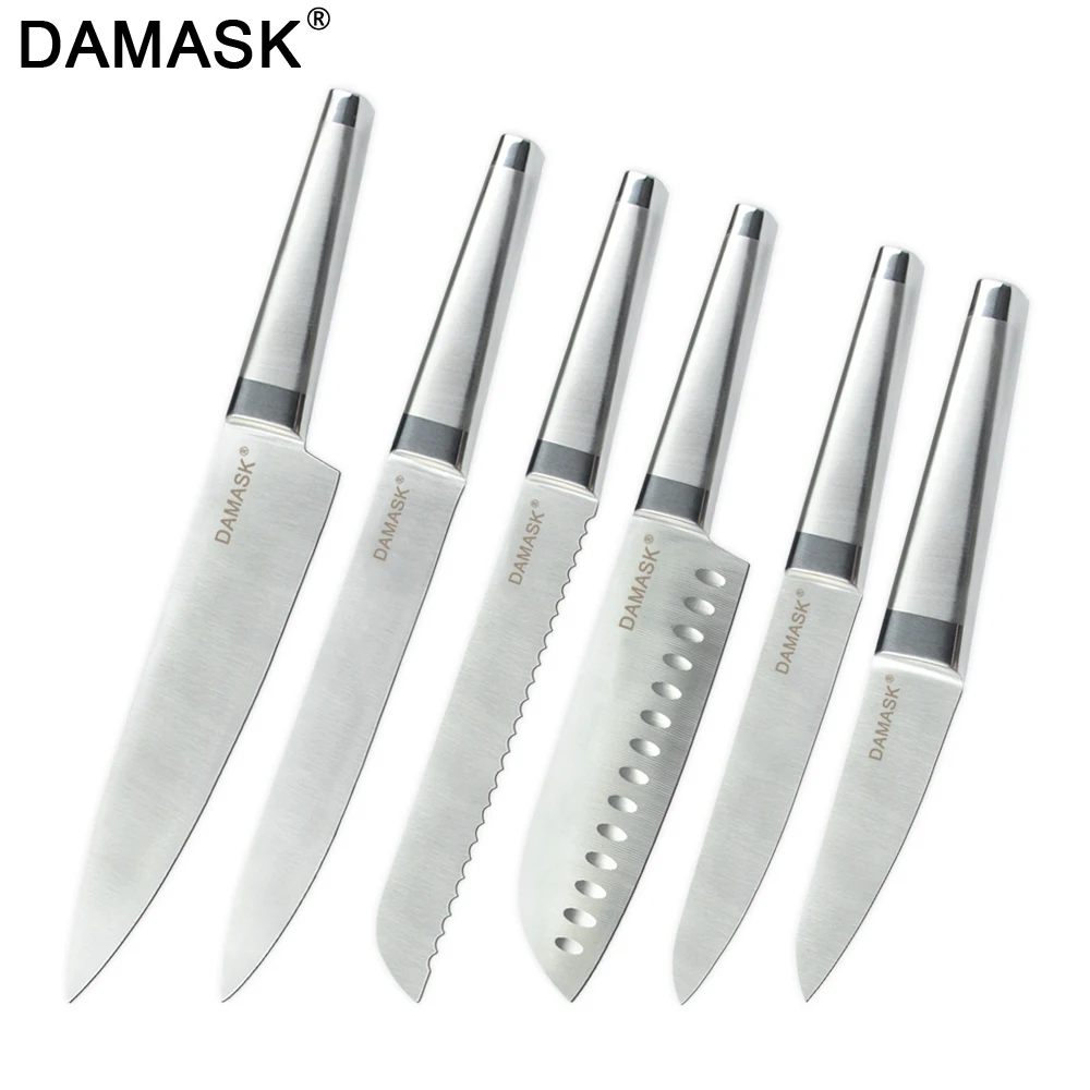 

Damask Kitchen Knives Set Japanese Stainless Steel Knives Ultra Sharp Professional Chef's Cooking Knife Japan Kitchen Tools