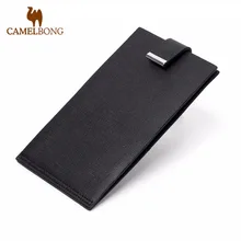 Camelbong бренд ультра тонкий качество натуральной воловьей кожи 20 слотов для карт мужские кошельки кредитницы Id держатель