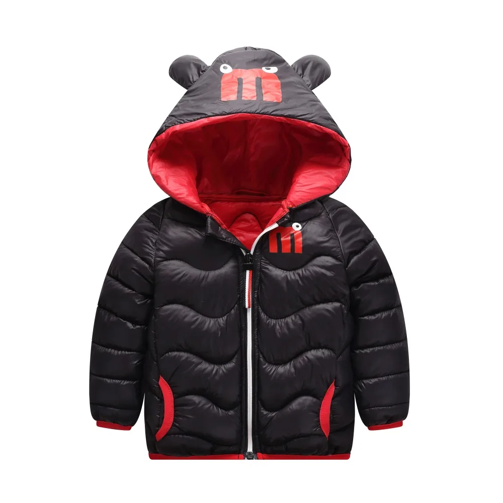 Детская спортивная куртка для мальчиков г. Брендовое детское зимнее пуховое пальто для мальчиков толстые парки с капюшоном стеганая верхняя одежда для маленьких мальчиков, спортивные пальто