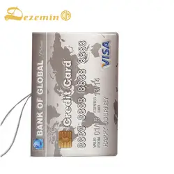 DEZEMIN Visa Обложка на паспорт для поездок туристический кредитный чехол для карточки