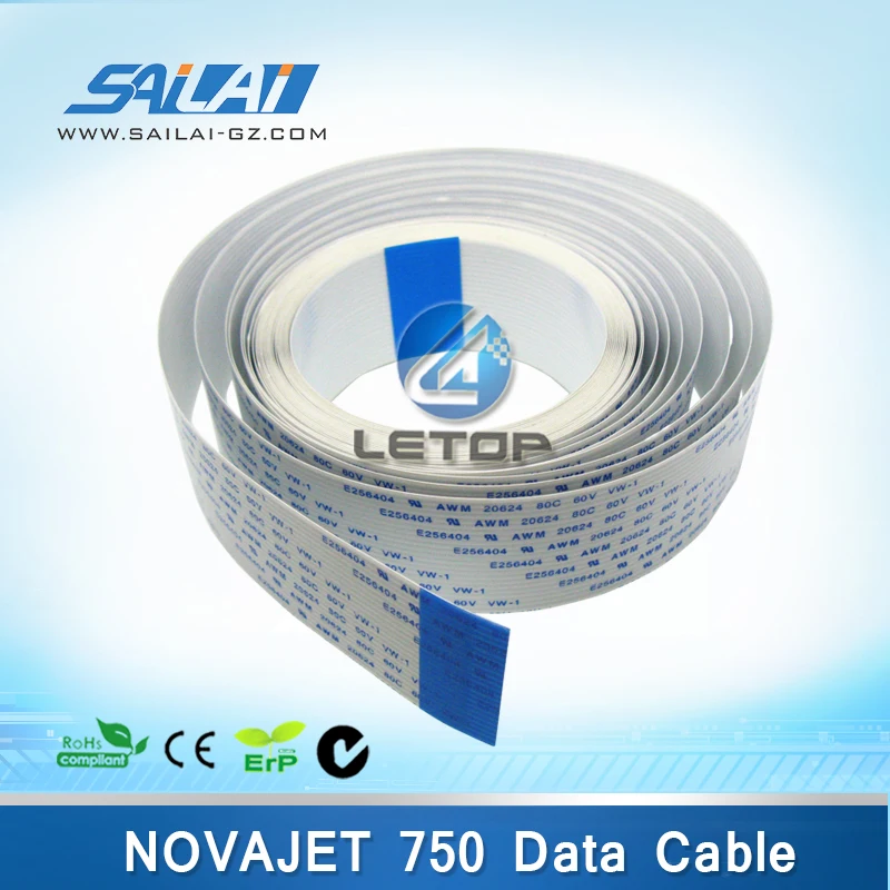 

novajet 750 data cable for Lecai 4 color printer (26P*1.0*2250B)