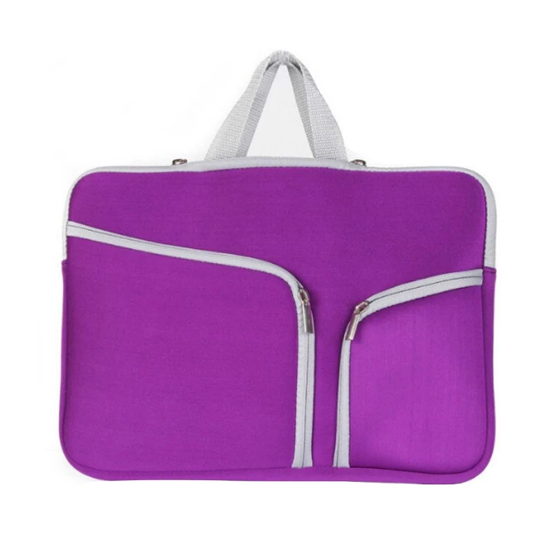 Zipper portable handbag For 15" Laptop Purplein Laptop Bags & Cases