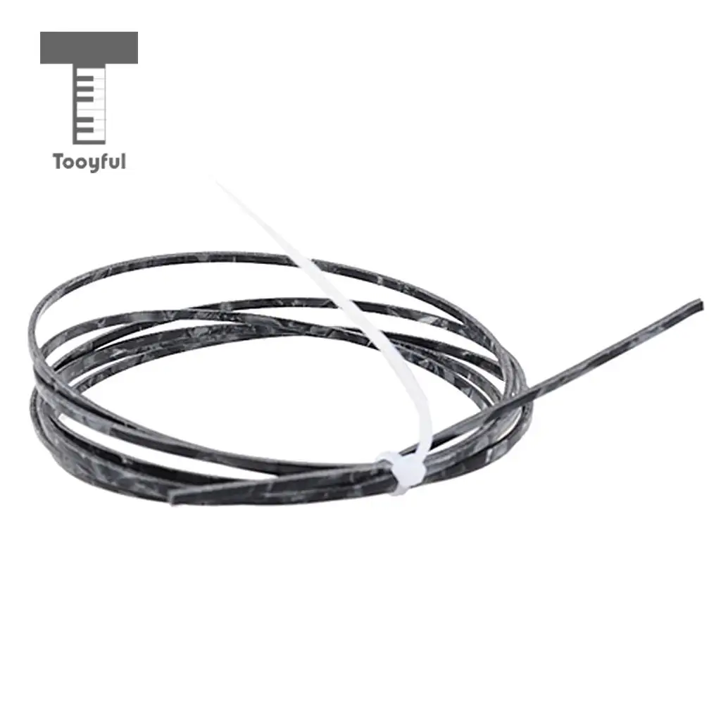 Tooyful Celluloid Guitar Binding Purfling Strip for Guitar Body Project Supplies