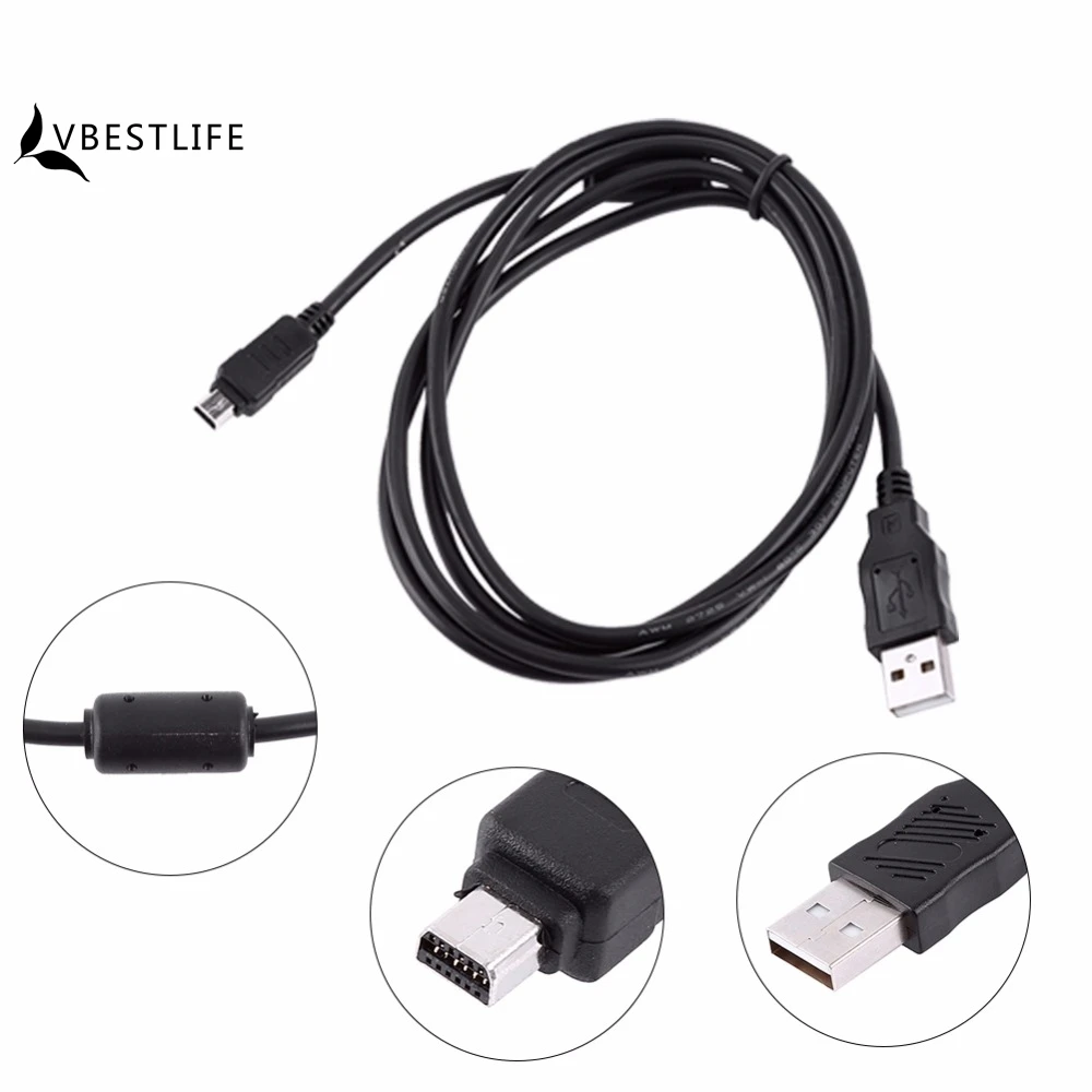 1.5M 12 Pin Data Cable Camera USB Cable Data Transferring Cable For