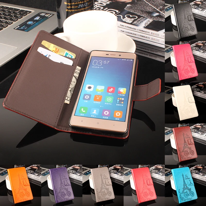 

For Xiaomi Redmi 3 Pro Phone Case Folio Flip Premium Pattern PU Leather Wallet Case Card Slots Cover Factory Price tieta