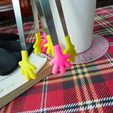 Ладони зажимы-щипцы Нержавеющая сталь силиконовые мини щипцы для продуктов зажим барбекю вечерние Кухня инструменты ручной Сахарное печенье зажимы